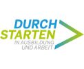 Logo Durchstarten in Ausbildung und Arbeit